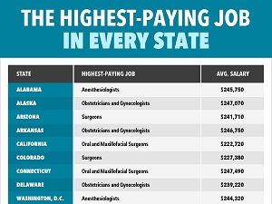 paying jobs highest job which every state per money aware dollars ones being year over tellwut business businessinsider