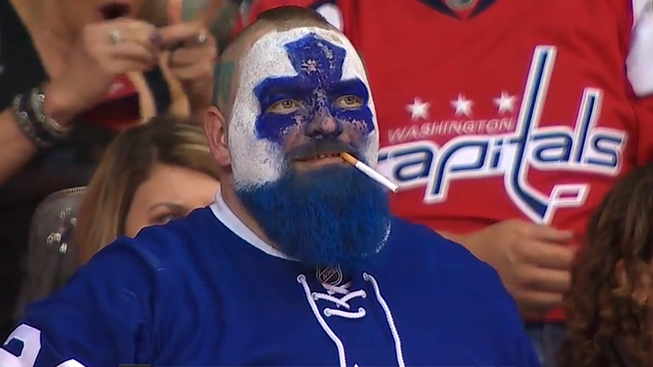 Hard-Core Toronto Maple Leafs Fan Becomes Viral Sensation ...