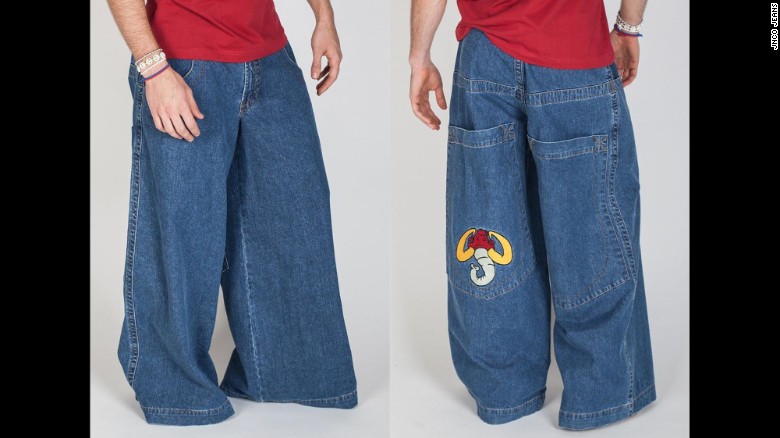 large jeans from the 90s