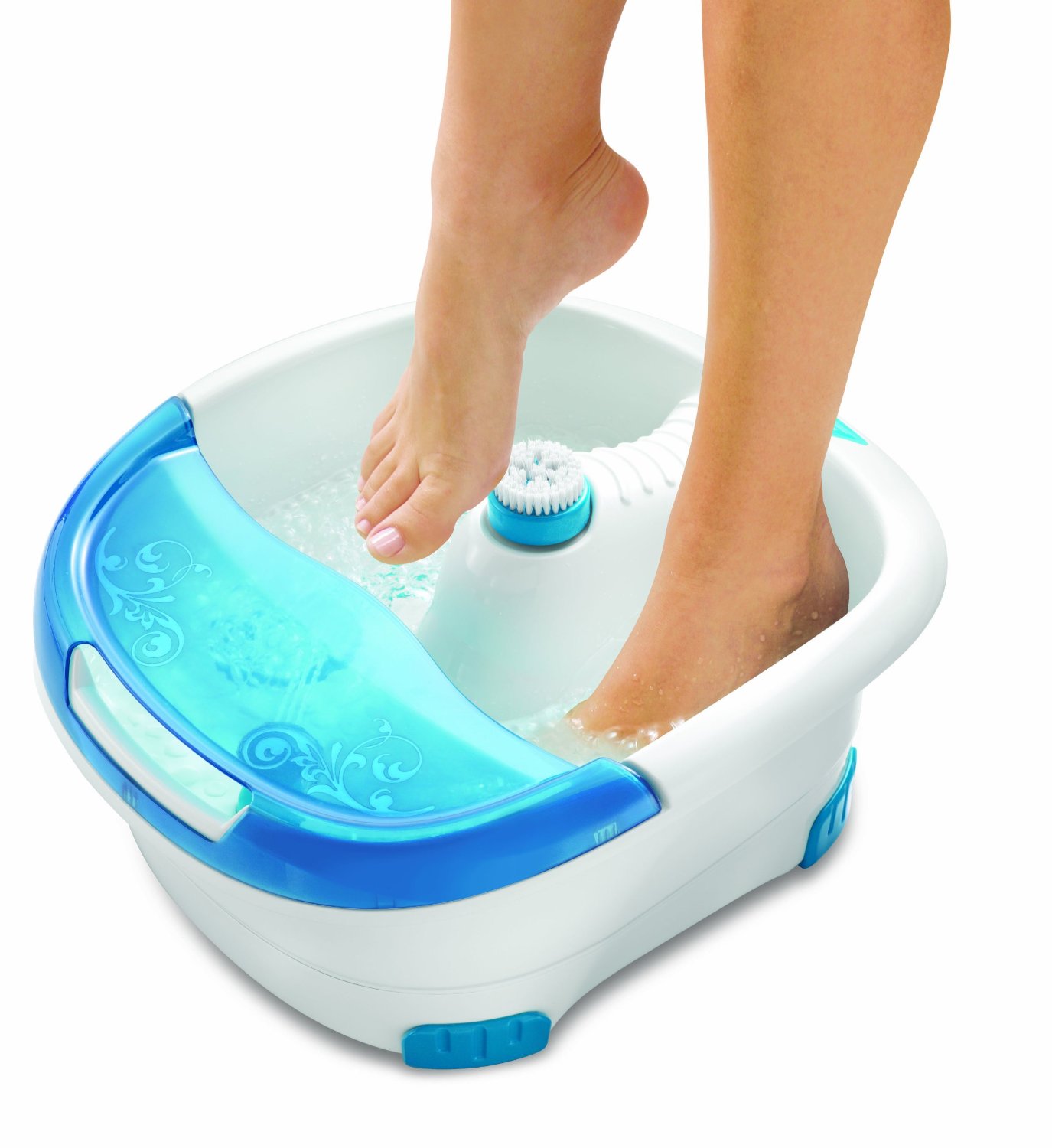 Do you have home foot spa? I use my weekly; I soak my feet in it before