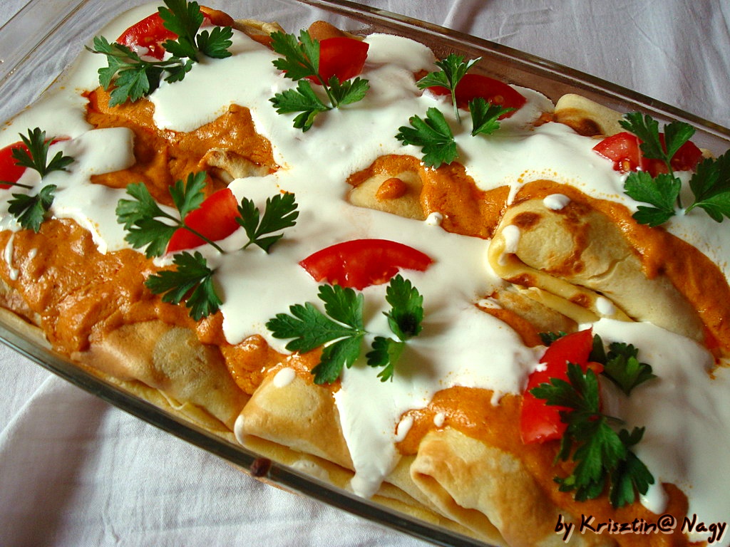 Palacsinta (Hungarian Crepes)