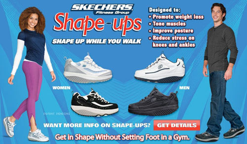 Skechers shape sales ups commercial