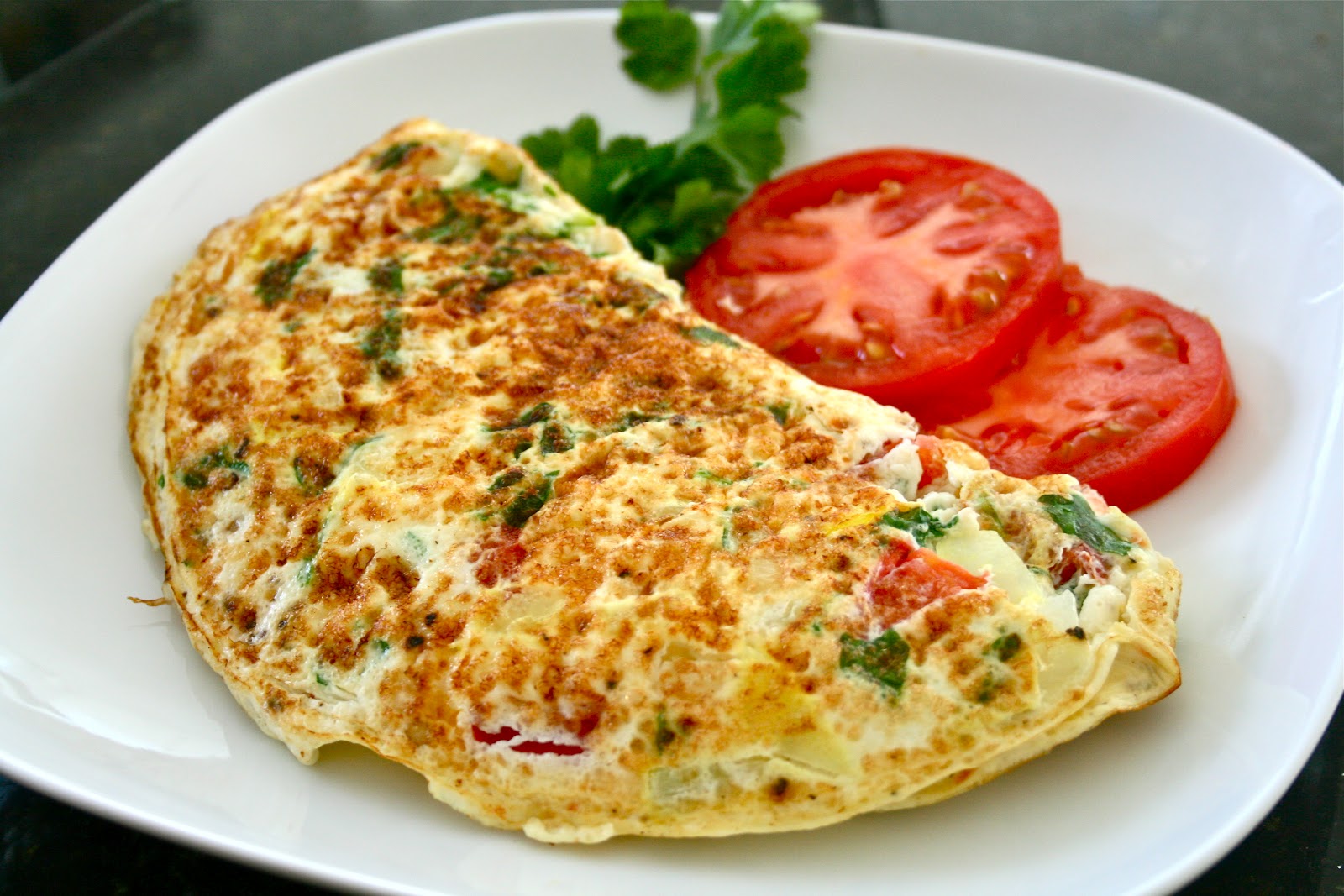Cheese Omelet - Bake It With Love