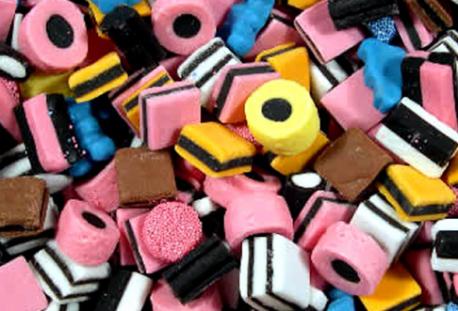 I enjoy novelty licorice such as those pictured, or other types of unusual licorice with unexpected flavors.