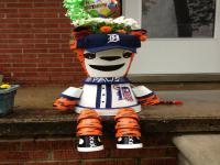 This is one of my creations, it is Paws, the Detroit Tigers mascot. Do you like it?