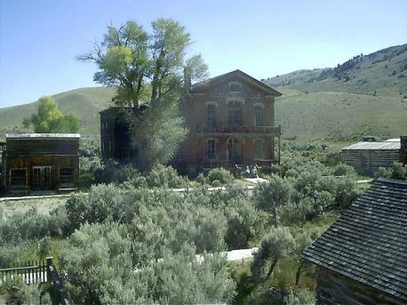 Some ghost towns, especially those that preserve period-specific architecture, have become tourist attractions (image: Bannack, Montana, USA, a well-preserved ghost town that is now a state park). Have you visited some of these ghost town attractions?