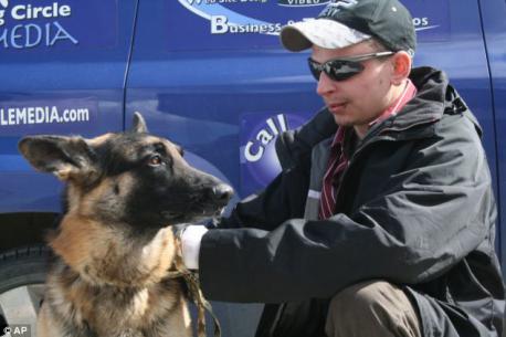 BUDDY THE GERMAN SHEPHERD: Joe Stalnaker adopted his German shepherd, Buddy, when the pooch was just an 8-week-old puppy, and he taught him to retrieve the phone when he started experiencing seizure symptoms. If Stalnaker blacks out or is unable to make the call, Buddy is trained to use his teeth to hit a speed-dial button that calls 911. In 2008, the 18-month-old dog called the emergency line, and began whimpering into the phone. Emergency responders arrived on the scene a few minutes later and found Stalnaker unconscious, but after a couple days in the hospital, he recovered – all thanks to Buddy. Do you think it was remarkable that Buddy dialed 911 to help save Joe?