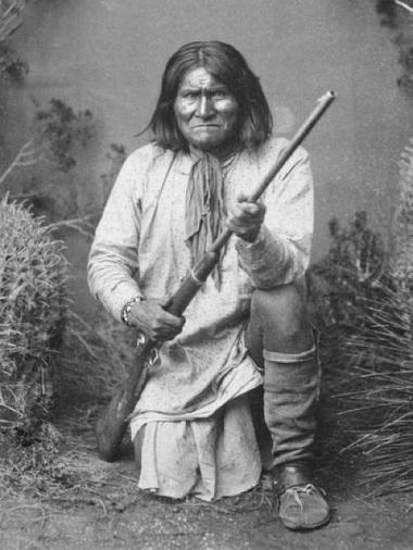 What popular lawmen, outlaws, frontiersmen, or pioneers are you familiar with (pictured: Geronimo - part two)?
