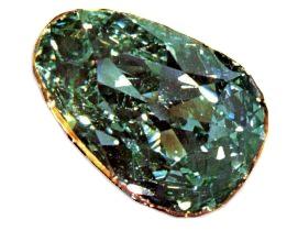 The Dresden Green: This extraordinary and rare pear-shaped stone weighs in at 40.7- carats, and is named for the capital of Saxony: its unique, deep-green color sets it apart. The Dresden Green came from India, and it was sold to Frederick Augustus II, son of the ruler of Saxony, Frederick Augustus I. Known as Augustus the Strong, Frederick's father commissioned the construction of many fine buildings in Dresden, and filled them with all manner of glorious art treasures he collected from around the world. Although Frederick Augustus I admired the diamond for years beforehand, Frederick Augustus II was the first to actually own it. The Dresden continued to be passed through royal ownership and admired for its flawless, emerald-green hue. It currently rests in the Albertinium Museum in Dresden: it was once displayed alongside the Hope Diamond at the Smithsonian Museum, at the request of noted jeweler Harry Winston, who felt that the Dresden was the only other stone in the world that could hold a candle to the Hope Diamond. If you had the chance would you like to see the Dresden Green at the Albertinium Museum?