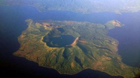 Taal Volcano: At the heart of Luzon Island in the Philippines lies a lake (Taal Lake). Within this lake is a second island (the Taal Volcano). And in the crater of this very volcano is a second lake. And in the middle of that lake is a third island (the volcano peak). Would you like to visit (or see) the Taal volcano island?