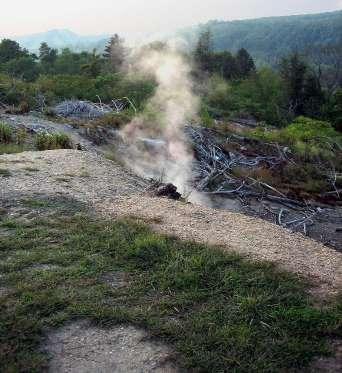 Centralia, Pennsylvania: The inspiration behind many a creepy movie, Centralia was once home to more than 2,000 people. Nearby coal mines caught fire in 1962 and continue to burn. Today Centralia is a ghost town with sulfurous steam spewing out of the ground. It's best to visit in the fall and winter, when low temperatures make it easier to see the steam. Would you like to visit Centralia to see the sulfurous steam spewing out of the ground?