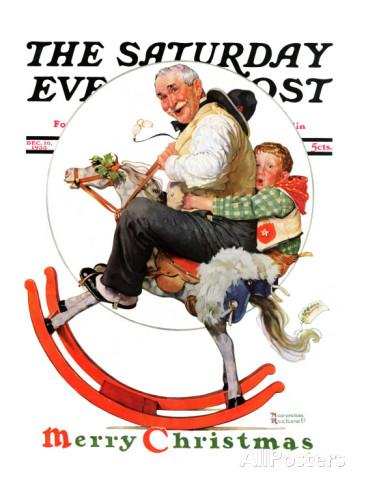 Rockwell's involvement with The Saturday Evening Post began in 1916 (image: 