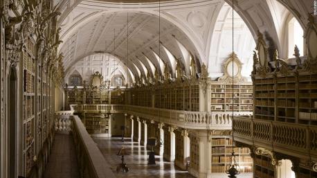 Mafra Palace Library, Mafra, Portugal – James Campbell: 