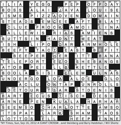 first new york times crossword editor crossword clue