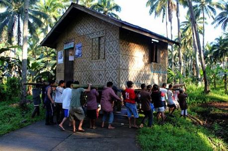 Pictured: Moving the entire home in the Philippines. Which strange customs and traditions from around the world have you heard of (Part Two)?