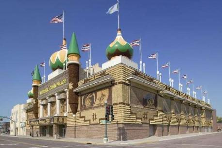 Have you ever visited an unusual place in the city, country, or area where you live? If yes, please post them in the comment section below (image of The Corn Palace).