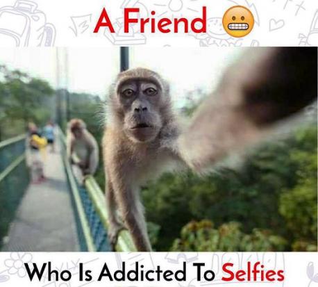 Lastly: Are you addicted to taking selfies?