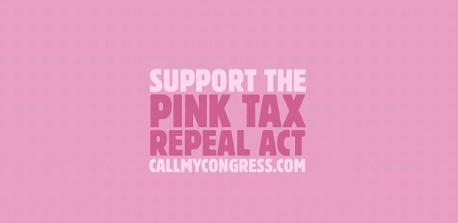 Congresswoman Speier has just reintroduced the Pink Tax Repeal Act, a bipartisan bill with 50 cosponsors. 