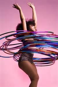 A hula hoop is a toy hoop that is twirled around the waist, arms, legs or neck. Did you ever hula hoop as a child?