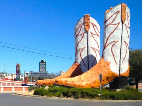 Have you seen any unusual public art pieces in your travels?
