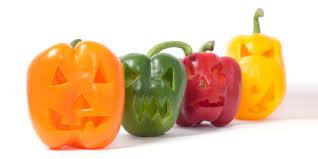 Last one: carved bell peppers. What do you think?