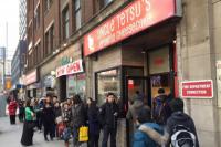Uncle Tetsu's Japanese Cheesecake, a popular chain in Asia, opened their first North American location in the Bay and Dundas area last week and folks have been lining up ever since. How long would you wait in line to get cheesecake?
