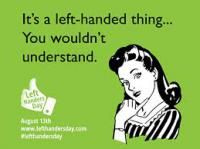 We've celebrated everything from National Cat Day to International Day of the Pumpkin, but here's a day we can really raise our hands (only left) to cheer for! August 13 is International Left-Handers Day. The day was first observed in 1976 to highlight the inconveniences left-handed people face, while celebrating their differences. Between 7 and 10 percent of the world's population is left-handed. Are you left-handed?