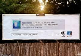 In Brazil, a new campaign has come up with a way of curbing racist comments posted on Facebook , by taking these