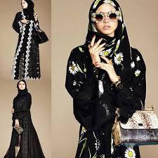 Dolce & Gabbana exclusively debuted its Abaya collection on Style.com/Arabia on Sunday. The range consists of hijabs and abayas in neutral colors made from sheer and lightweight fabrics, such as georgette and satin weave charmeuse. A few pieces feature lush lace trims or prints from the Italian fashion label's spring 2016 collection, including lemons, daisies and polka dots. Have you seen pictures of this collection?