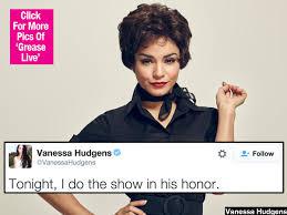 Actress Vanessa Hudgens received rave reviews for her portrayal of Betty Rizzo in Sunday's 'Grease: Live