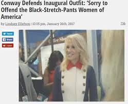 Kellyanne Conway certainly raised some eyebrows in her odd choice for Trump's inauguration, creating many funny meme comparisons. In an interview late January, she was quoted as saying 
