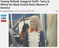 Kellyanne Conway certainly raised some eyebrows in her odd choice for Trump's inauguration, creating many funny meme comparisons. In an interview late January, she was quoted as saying