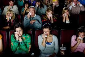 We may be drawn to sad movies because we tend to feel happier after watching them. These good feelings may result from feeling grateful for the circumstances in our lives or from feeling connected to other people (or both). Apparently our brains have a habit of turning us happy in times of sadness. A high percentage of men and women report feeling better as a result of crying (arguably our prime indicator of sadness). But it's not just about catharsis. Research has found that when people watch emotional scenes together, their brains sometimes 