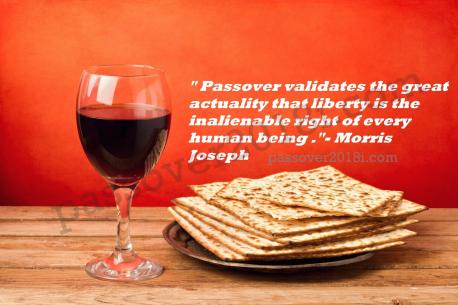 The message of Passover, in modern times, is still a message to embrace. While Jews all over the world celebrate a holiday about freedom from persecution, we should all remember that not everyone is free. It is important to reflect on what needs to be done so that everyone is free of human bondage, persecution, intolerance and hatred. When the Haggadah, the text that is read at the Seder, instructs us to remember that we were strangers in a strange land, that means it is 