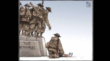For MacKinnon, this is not the first time one of his cartoons has struck a chord with the nation. In 2014, his illustration depicting bronze statues at the National War Memorial in Ottawa leaning down to comfort Cpl. Nathan Cirillo, who was shot and killed while standing guard at the Tomb of the Unknown Soldier during the attacks on Parliament Hill, received national and international attention. Do you prefer editorial cartoons or written editorials on important news stories?
