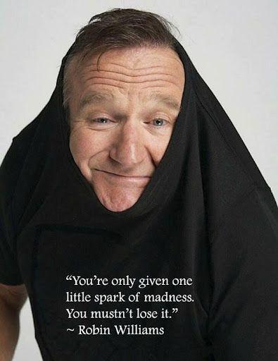 Some of our funniest comedians actually come up with the most astute and insightful thoughts. Robin Williams was one of our best loved and funny comedians, but he had a serious side, even underneath his comedy. Which of these quotes by Robin do you like?