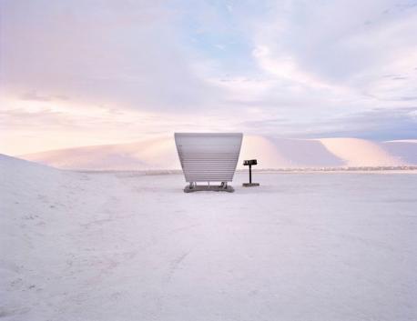 White Sands National Monument, New Mexico is one of the photographer's favorite rest stops, with the iconic picnic tables, straight out of the 60's and a landscape like no where else. Have you ever stopped at this one?