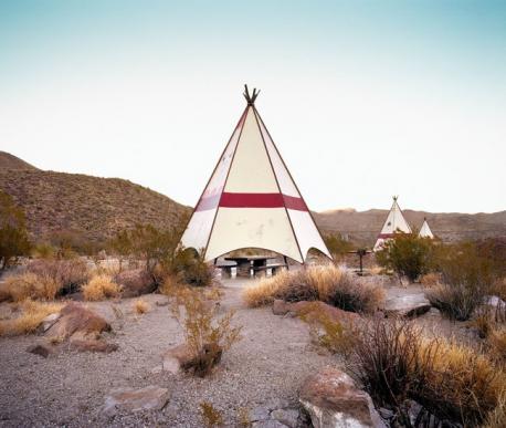 Lajitas, Texas is one of the most remote rest areas in the country. These tepees are hidden just outside Big Bend National Park, right on the Rio Grande. Have you ever stopped at this one?
