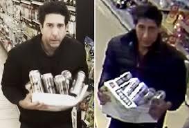 Look, the jokes just write themselves. In Blackpool, U.K., a CCTV still of a man stealing a case of beer went viral, and not for the crime, as minor as it was. The petty thief bore an almost uncanny resemblance to actor David Schwimmer AKA Ross Geller on the 90s TV sitcom 