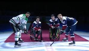 You could literally hear the puck drop at the Colorado Avalanche--Dallas Stars NHL hockey game on Saturday night, as two survivors of the Saskatchewan Humboldt hockey team bus accident came to center ice. Decked out in Avalanche jerseys, the two were honoured with individual video tributes before making their way to center ice and dropping the ceremonial puck(s). Ryan Straschnitzki and Jacob Wassermann were two of the lucky ones. The junior hockey careers for the two players ended April 6 when the Humboldt Broncos team bus and a semi-trailer collided. Sixteen people were killed and 13 injured. Straschnitzki was paralyzed from the chest down and Wassermann from below the navel. The day before the NHL game, the pair of former teammates reunited on the ice for the first time wearing Humboldt Broncos jerseys with the word 'survivor' across their backs, and took part in an exhibition sledge hockey game at the University of Denver. Do you remember hearing about this accident?