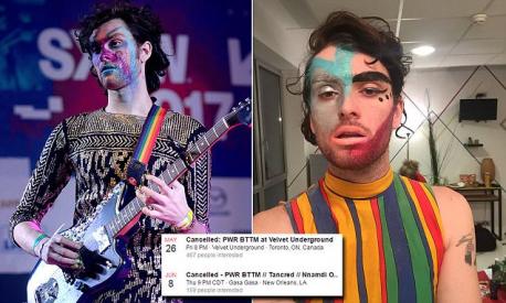 A wrong move can certainly take its toll on a group's popularity, or even affect record sales, but for one group, it literally ended their career in mere days. In May 2017, the celebrated New York punk band PWR BTTM — a.k.a Liv Bruce and Ben Hopkins, a duo of gender-nonconforming artists in their 20s — was preparing for the triumphant release of a highly anticipated sophomore record, 