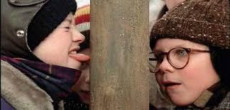 If you ever saw the movie, A Christmas Story, you may recall this scene. As immortalized in the 1983 classic, a kid named Flick gets his tongue stuck to a frozen pole after being triple-dog dared to lick it. Well before the movie, growing up in Winnipeg, as a kid, it was inevitable that every winter, at least one person would end up trying this stunt. When the temperature drops, cold metal can draw heat out of your tongue's saliva and freeze its water content, basically transforming your spit into a kind of superglue. Your textured taste buds also help grip the chilly surface, which only adds to an already uncomfortable bonding experience. It would not be winter without a visit by the Winnipeg fire department to help at least one kid come 