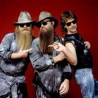 Does anyone else think it is amusing that drummer Frank Beard is the only member of rock band ZZ Top who DOES NOT have a beard?