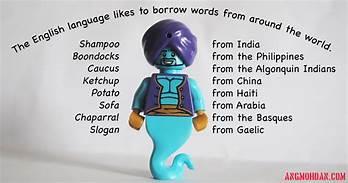 Can you think of any words we all use that has a surprising origin in another language?