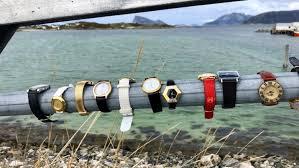 To those of us accustomed to living by a fairly regimented schedule, this might seem like a strange attitude. But the people of Sommarøy already have a fairly lax approach to time-keeping—an attitude symbolized by the discarded watches that are strapped onto a bridge leading from the island to the mainland. When you are on vacation, do you take off your watch or are you still very regulated by time constraints, such as a set time to eat, or wake up?