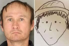 This hand-drawn sketch was put together using basic witness details but proved to be just enough to jog the memory of police who went on to identify the suspect in a Pennsylvania robbery. An eyewitness went on to identify the suspect from the same sketch. Do you think this sketch looks like the suspect in question?