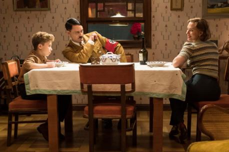 One of the strangest movies to be screened this year is Jojo Rabbit. The film is about a young German boy who finds a Jewish girl in his home and seeks advice from his imaginary friend on how to handle the situation. The catch is that the imaginary friend is not a cute animal or character…but Adolf Hitler. Billed as an