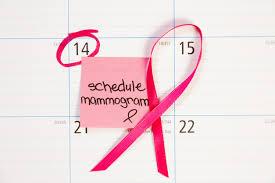 At risk women, and men (yes, men do get breast cancer) should be getting a routine breast screening, whether it be a mammogram, ultra sound or some other diagnostic screening somewhere between one to every two years. Your doctor can help set up or guide you in this direction. Women ages 45 to 54 should have a mammogram each year and those 55 years and over should continue getting mammograms every 1 to 2 years. However, the U.S. Preventive Services Task Force (USPSTF) recommends mammograms for women between the ages of 50 and 74 every two years. Do you get a routine mammogram, or some other type of breast cancer screening done?