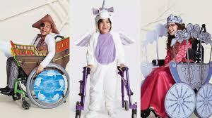 This Halloween season, Target is making sure all kids can celebrate the holiday by launching a line of adaptive costumes. These Halloween costumes are the next step in its continued effort to promote inclusivity. Target's new line features creative costumes that can fit over kids' wheelchairs and walkers, and those designed for children with sensory processing disorders. Previously, many families had to get creative and put in the work to make their own adaptive Halloween costumes. Now, kids can get a princess carriage that fits right over their wheelchair. Or they can dress up like an entire pirate ship rolling on the high seas. The princess and pirate costumes also come with openings in the back to help get them on. The line includes ultra-comfy unicorn or shark costumes. Both are equipped with a hidden opening in the front pocket for convenient abdominal access if needed. Do you applaud Target's efforts to promote inclusivity?