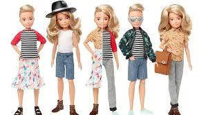 Mattel also released a gender-neutral doll line known as the Creatable World line. The line allows children to personally customize their dolls without gender being the focus. Mattel says about this line, 